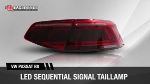 VOLKSWAGEN PASSAT B8 2017-2020 LED SEQUENTIAL SIGNAL TAILLAMP