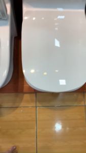 Nắp đậy bồn cầu vuông Thailand KAG-NAP61 nắp cầu rơi êm vuông đầu Thái Lan nhựa dày- bóng siêu bền