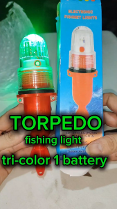 Fishing Light LED Underwater Diving Signal Light Waterproof Torpedo Blinker Floating Fish Finders