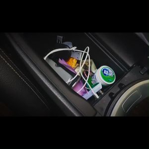 🇲🇾 Mercedes C-Class W205 C180 C200 C300 C450 GLC200 GLC260 Armrest  Storage Box Center Console Tray Car Organizer Card Coin Key Storage compartment For Mercedes W205 Mercedes Accessories