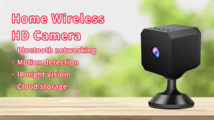 Original Genuine Hidden Camera 1080P HD no need internet no need wifi Smallest CCTV Camera Connect to CellPhone Night Vision Voice Recorder Remote Control Home Surveillance Cameras in Super-long battery life Office Surveillance Hidden mini Camera