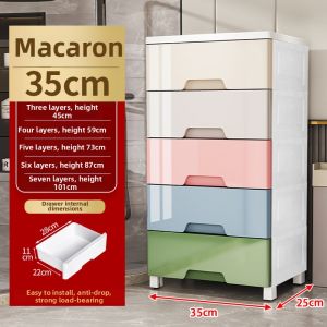 MLZH | Plastic Drawer Storage Cabinet