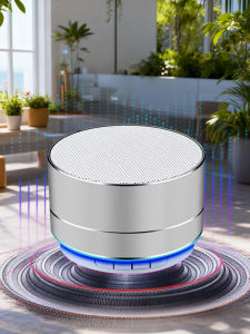 Loa Bluetooth RGB Với Chất Liệu Kim Loại Âm Thanh Di Động Dùng Cho Nhà Video & Ngoài Trời Loa Phát Sáng Thời Thượng Sử Dụng Nguồn USB