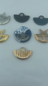 various colors NH35 Movement Roto Fit for NH38 NH39 4R35 7S26 NH35 Movement Pendulum Oscillating Weight Hammer Automatic Rotor