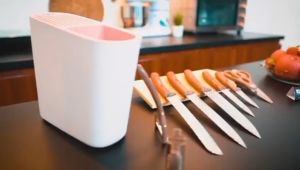 IDEALIFE Pisau Dapur Set 8 Pcs Stainless Steel Diamond Blade IL-163A IDEALIFE