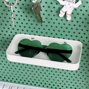 ชั้นวางของโลหะแบบไม่ต้องเจาะรู ช่องสูง สำหรับจัดระเบียบของใช้ในบ้าน สไตล์โมเดิร์น วัสดุเหล็กผสม