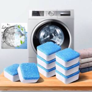 ผงก้อนฟู่ล้างเครื่องซักผ้า บำรุงความสะอาดเครื่องซักผ้า ไม่รีบผิว รสชาติรสชา ทำงานต่อเนื่อง เม็ดฟู่ 5 ก้อน