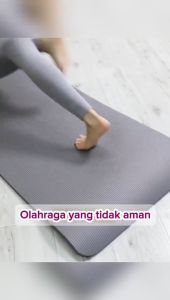 TrailTop Yoga Mat TPE: Matras Yoga Anti Slip & Karpet Olahraga Tebal