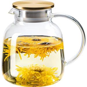 BOANG | Heat Resistant Glass Tea Pot for Brewing White Tea