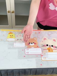 BW-C1242 Travel Bag Zipper Lock Motif Animal Lucu Serbaguna / Tas Travel Pouch Make Up Organizer