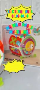 Mainan Edukasi Anak Bayi SPACEBABY SB 8315 ACTIVITY Musik Rattle Puzzle CUBE