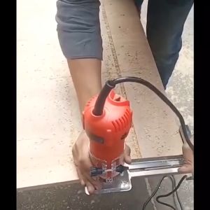 ไกด์นำตัดทริมเมอร์เจาะและเซาะร่องงานไม้ปรับระยะได้ 0-480 mm