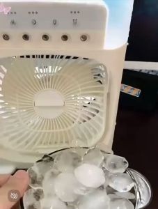 [BẢO HÀNH 12 THÁNG] Quạt điều hoà hơi nước Melli để bàn dung tích 600ml phun sương làm mát 3 chế độ tích hợp đèn led chính hãng