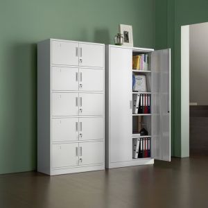 Modern Minimalist Steel File Cabinet Office Ground Iron Storage Cabinet with Lock Document Cabinet Evidence Cabinet Short Cabinet