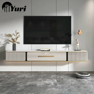 Yuri Wall-mounted TV cabinet with side Environmentally friendly furniture living room Storage cabinet Lockers kabinet TV
