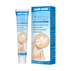South Moon White Spot Vitiligo Treament Ointment 20g Localized Vitiligo Ointment Mycosis Leukoplakia Treatment Vitiligo ointment Remove White Spots
