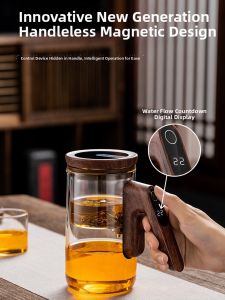 SENDIAN | High Temperature Resistant Tea Infuser Pot with Separator Function Glass