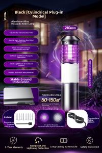 Hagesi | Solar Powered Outdoor Mosquito Killer Strong Automatic