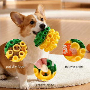 Interactive Dog Puzzle Toy Food Dispensing Toy Teeth Cleaning Durable Bite Resistant Chew Toy For Puppy Small Medium Large Dogs