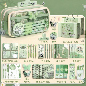 RUANFU | Aesthetic High Capacity Chinese Style Pencil Case 13 Layers