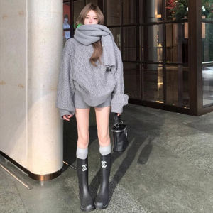 CHOUXIE | Elegant Beautiful Ootd Style Fall Sweater Set