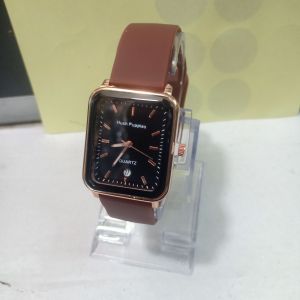 JAM TANGAN FASION SEGI WANITA MODEL TERBARU - Jam Tangan Tanggal Aktif - Jam Tangan Tali Karet - free Batrai Cadangan - Bisa Bayar Ditempat (COD)