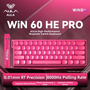 AULA | Customized Wired Mechanical Magnetic Axis Keyboard FPS Gaming