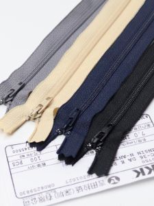 YKK Nylon Zipper No.3 Closed End CFC-36DAE for Handmade Pants Inner Bag Zipper Home Sewing DIY Accessories Tailoring Material