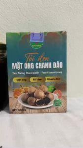 Hộp 300ml tỏi đen mật ong chanh đào siro ho tỏi đen Bảo Khang bổ phế giảm ho tiêu đờm tăng sức đề kháng bảo vệ gan HN