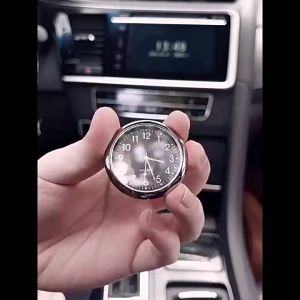 Luminous Jam Mobil Analog Dashboard Digital Jam Elektronik Tempel Dashboard Mobil SUV Universal