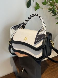 Silk Scarf Satchel & Women's Crossbody Bag: 2024 New Arrival Fashion