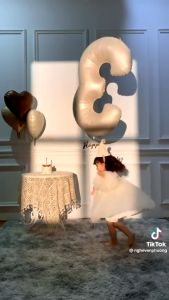 Bóng Số Tuổi Tông Hàn Quốc Đủ Màu Size Đại Cao 70cm Hot Trend 2023 Trang Trí Sinh Nhật