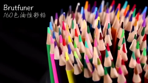 Brutfuner 48/72/120/180 Oily Art Coloured Pencil Set for Adult Coloring Books Drawing Art Supplies