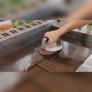430 stainless steel hamburger meat press - home use beef patty press for making hamburger patties