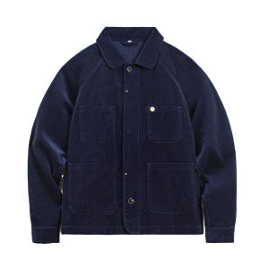 MADENGGONGZHUANG | American Retro Corduroy Four-Pocket Jacket Male Autumn