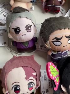 Bandai | New 10cm Anime Demon Slayer Tomioka Giyu Kamado Tanjirou Kamado Nezuko Agatsuma Zenitsu Shinazugawa Genya Plush Toy Doll Gift