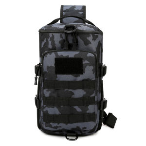 Tactical Climbing Chest Bag Men Hiking Camping Fishing Cycling Shoulder Crossbody Bag Sports Outdoor Travel Training Fanny Pack