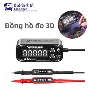 Máy Đo Vạn Năng Kỹ Thuật Số 3D MECHANIC Detective 3.0 Với Màn Hình 3 Chiều Ampe Kế Kim Loại Để Sửa Chữa Điện Thoại Kiểm Tra Điện Áp Và Dòng Điện