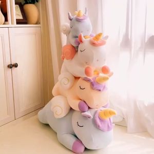 Girls Boys Soft Unicorn Stuffed Toys Doll Unicorns Plush Dolls Animal Unicorn Toys Girl Boy Toy for Child Birthday Gifts F-50