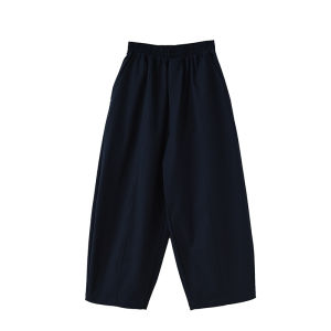 กางเกงทรงบอลลูนเอวยางยืดแบบนุ่มสบายสำหรับเด็กกางเกงทรงบอลลูนแบบรังไหมทรงหลวมใส่แล้วดูผอมเพรียวแมทช์ลุคง่ายสำหรับผู้หญิง