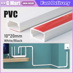 Anti-extrusion Floor Cord Cover Self-Adhesive Durable Power Cable Protector Square Extension Wiring Duct Protector