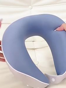 COLORFUL SUMMER DRESS | Travel Neck Pillow for Long Distance Flights and Trains Office Nap Portable and Packable