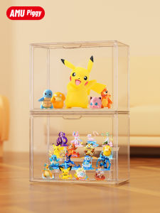Acrylic Pokemon Figure Display Stand Transparent Storage Organizer Toy Block Legos Shelf Home Office Decor Adult Suitable