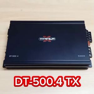 Butterfly Ecommerce เพาเวอร์แอมป์ DT-500.4 TITANIUM-X CLASS AB 4CH คาปา4ลูก เครื่องเสียงรถยนต์ แอมป์ขับกลางแหลมรวมได้