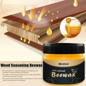 K.1pcs bee wax wood curing liquid Beewax Wood Care Wax Solid Wood Cleaning Polish Waterproof Wear-resistant Beeswax BEE WAX