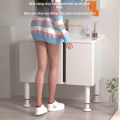 Chân tăng chỉnh độ cao cho nội thất cực chắc chắn - Chân bàn tăng giảm độ cao tủ kệ