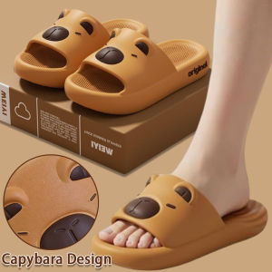 Cute Capybara Slippers / Home Outdoor Anti-Slip Cartoon Clogs / Anti-Odor Soft Sole Slippers