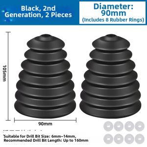DAIENGONGJU | Dust Extraction Hole Cutter Dust Cover
