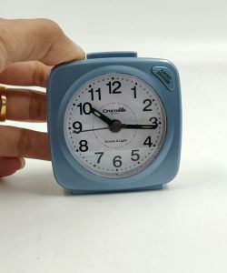 100% ORIGINAL CROCODILE Silent Beep Alarm Light Luminous Table Desk Clock (Jam Loceng Meja) CAL951