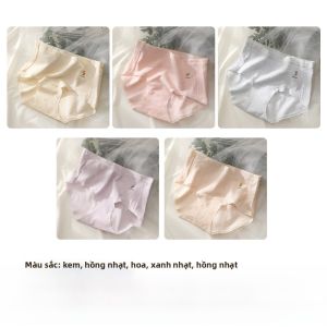 MiiOW | Quần lót tam giác cotton nguyên chất cho nữ mùa hè 2025 thoáng khí chống khuẩn thoải mái không bó sát cạp vừa